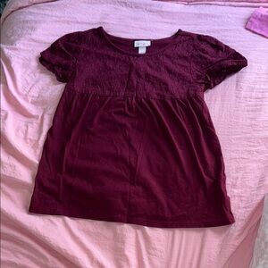 Kids Burgundy Top